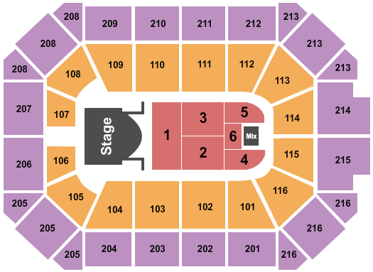 Allstate Arena B96 Seating Chart